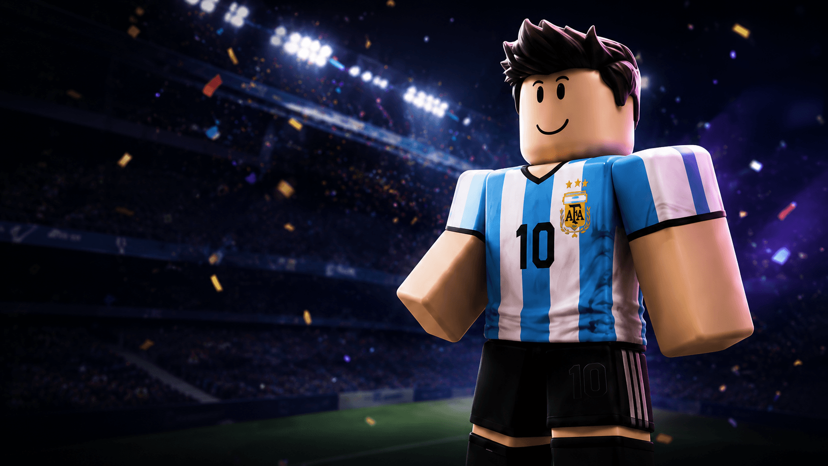 Roblox avatar wearing a World Cup national team jersey