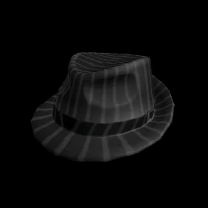 Pinstripe Mafia Fedora β Mafia & Formal Hat UGC example