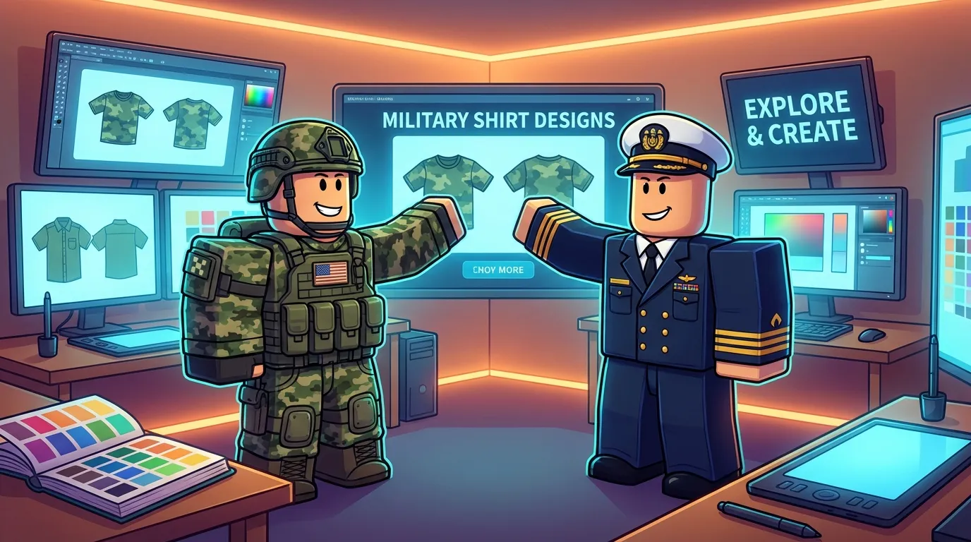 Roblox Military Shirt Templates Guide