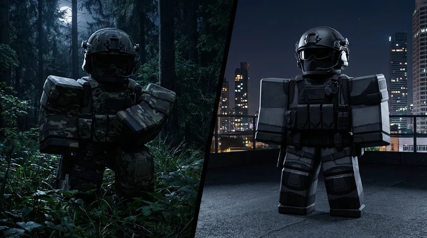 Stealth Skin Templates for Roblox