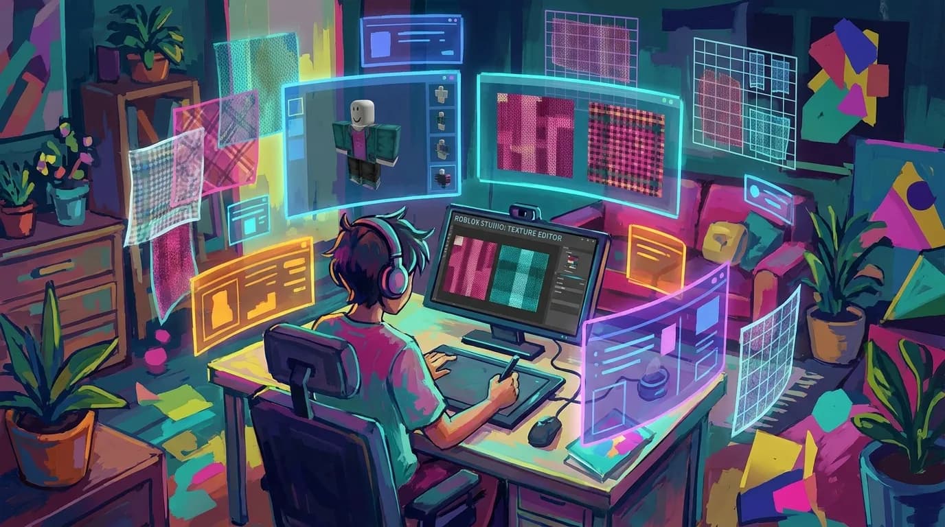 Roblox Clothing Templates: Optimize Textures Fast