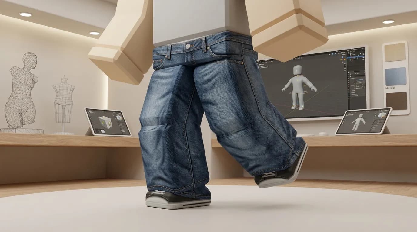 Roblox Pants Template: Design Jeans and Legwear 2026